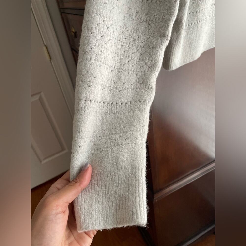 ✨Treasure & Bond✨ Lace Trim Open Stitch Sweater - Picture 6 of 11